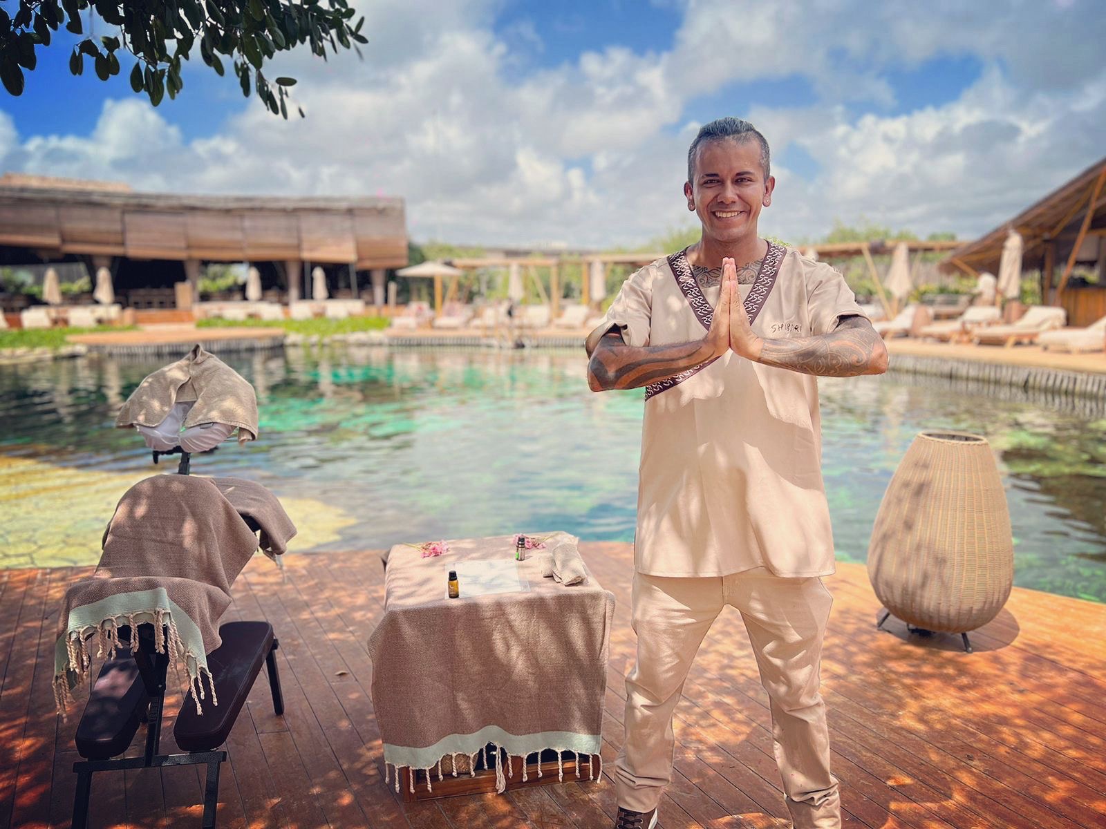 Private hotel massage in Tulum